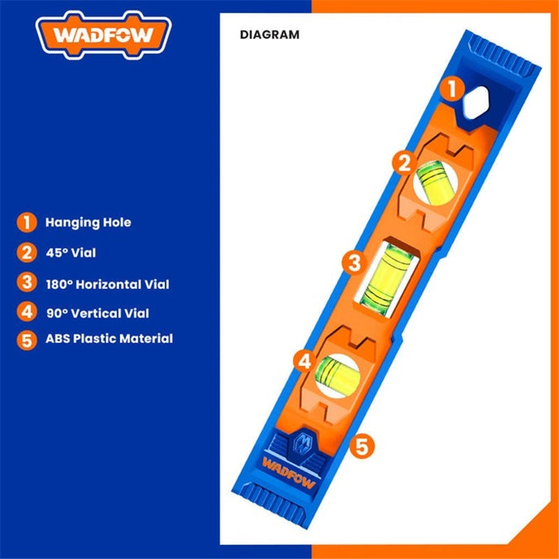 WADFOW 9" 225mm Torpedo Level WSL4320