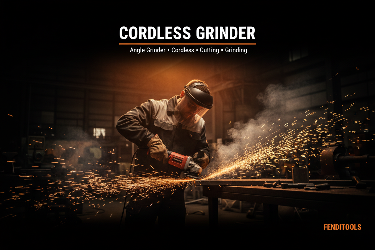 Cordless Grinder Banner