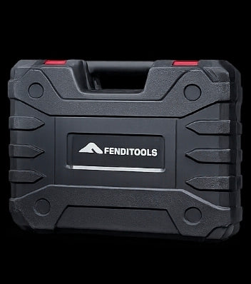Fenditools 21V Brushless Impact Wrench 700Nm | 2x Battery + Charger + Case + 5 Sockets