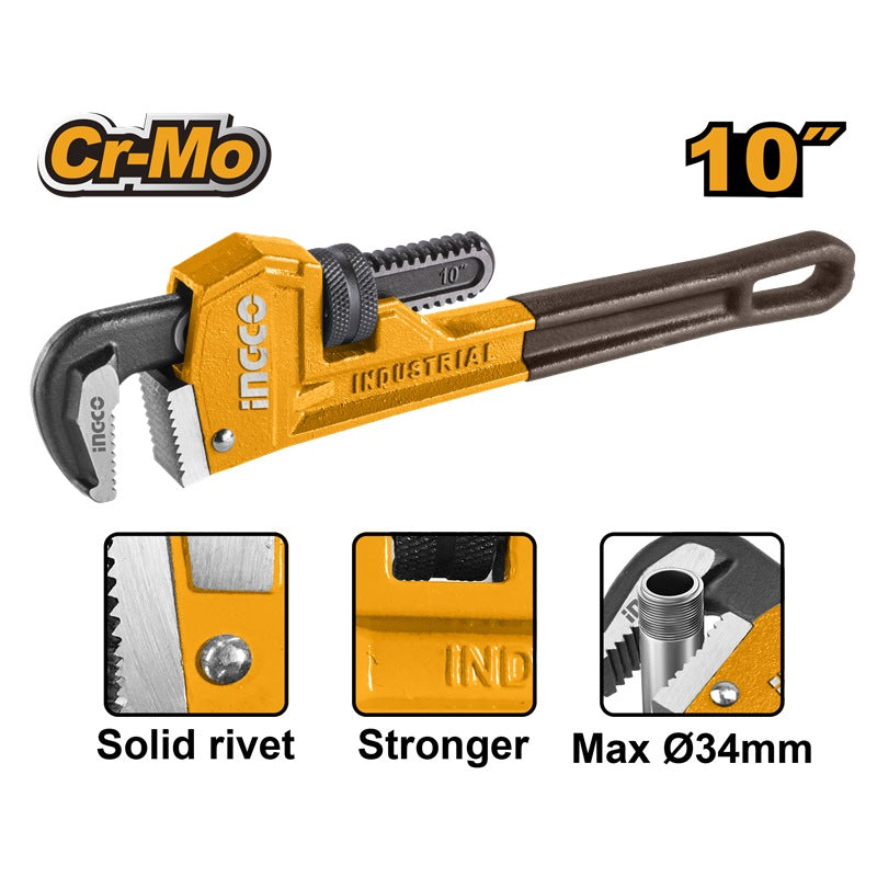 INGCO INDUSTRIAL STEEL PIPE WRENCH