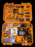 INGCO 20V Li-Ion Impact Drill 165PCS Tool Kit Set HKTHP11651