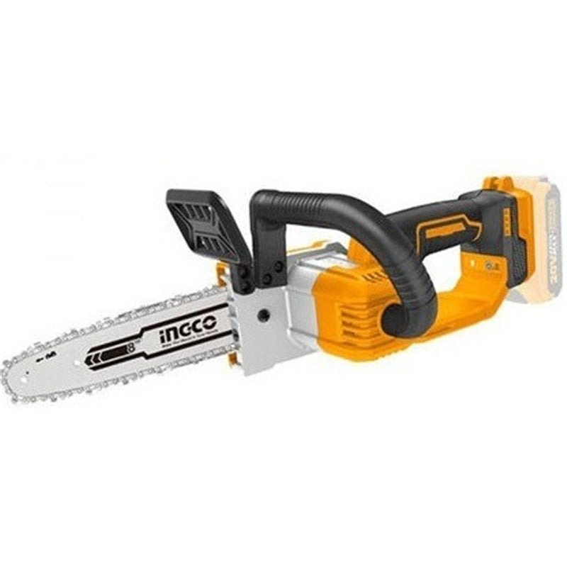 INGCO 20V BRUSHLESS CHAIN SAW 8" 1X2.0AH + CHARGER CGSLI20851