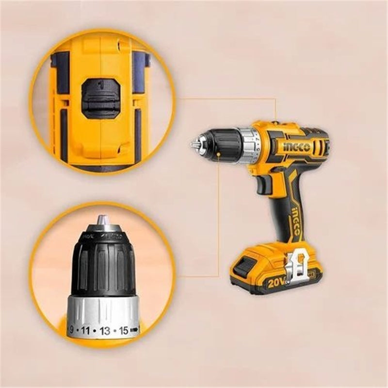 INGCO Impact Drill 650W with 101 Piece Tool Set HKTHP11021