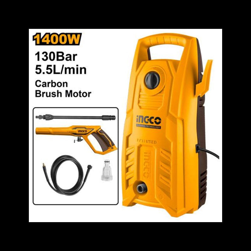 INGCO HIGH PRESSURE WASHER MAX.130BAR HPWR14008 (AIR-COND CLEANING)