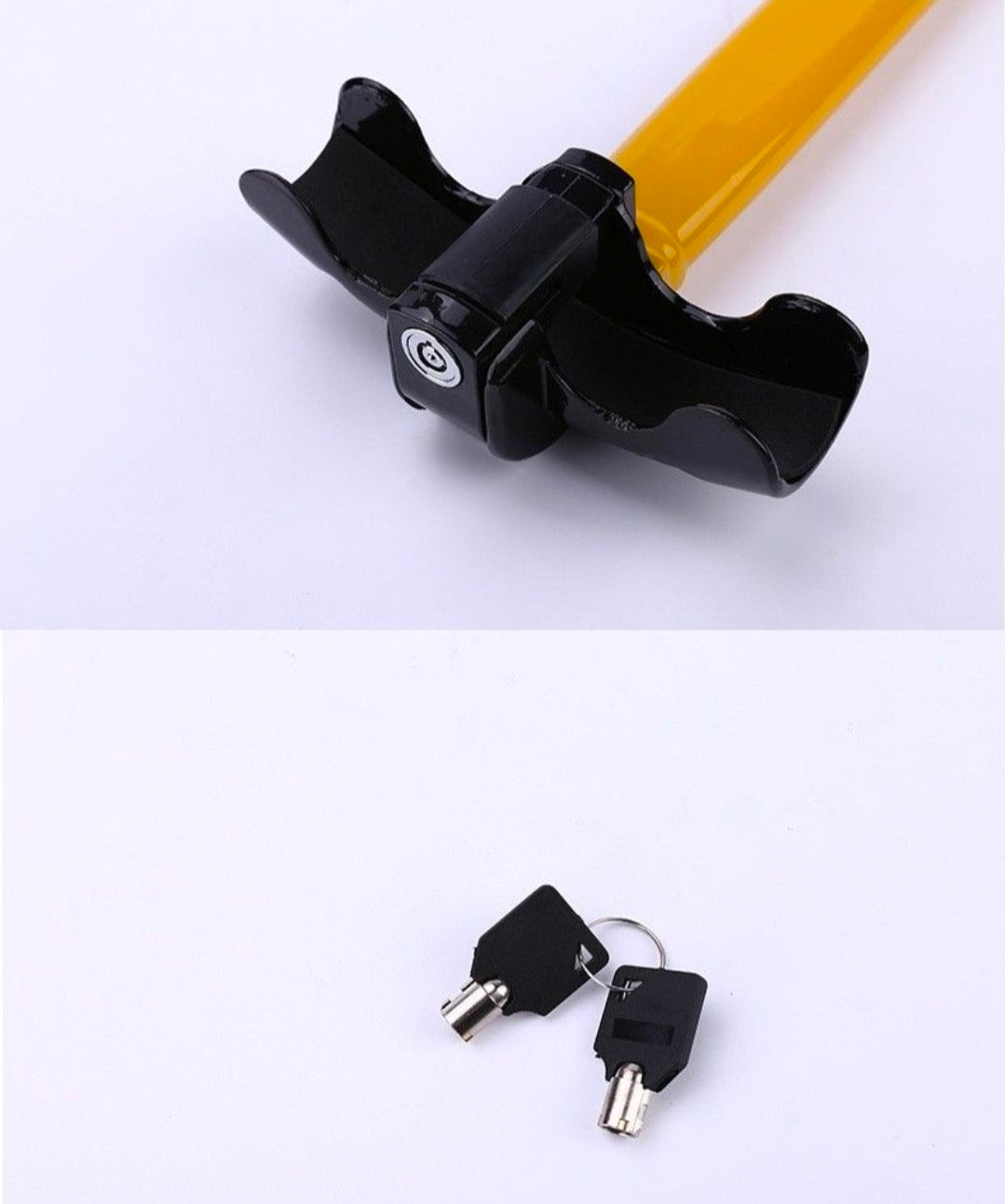 Fenditools Car Steering Wheel Lock With Keys Anti Theft