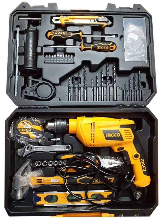 INGCO Impact Drill 650W with 101 Piece Tool Set HKTHP11021