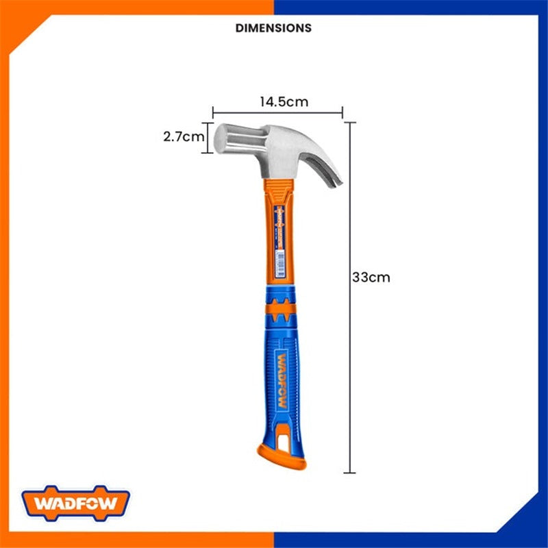 WADFOW Machinist Hammer Wood Handle