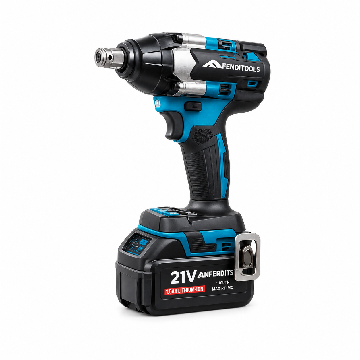 Fenditools 21V Brushless Impact Wrench 700Nm | 2x Battery + Charger + Case + 5 Sockets