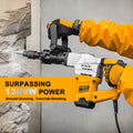 INGCO 1300W Demolition Breaker with Anti-Vibration System - 20J Impact Force