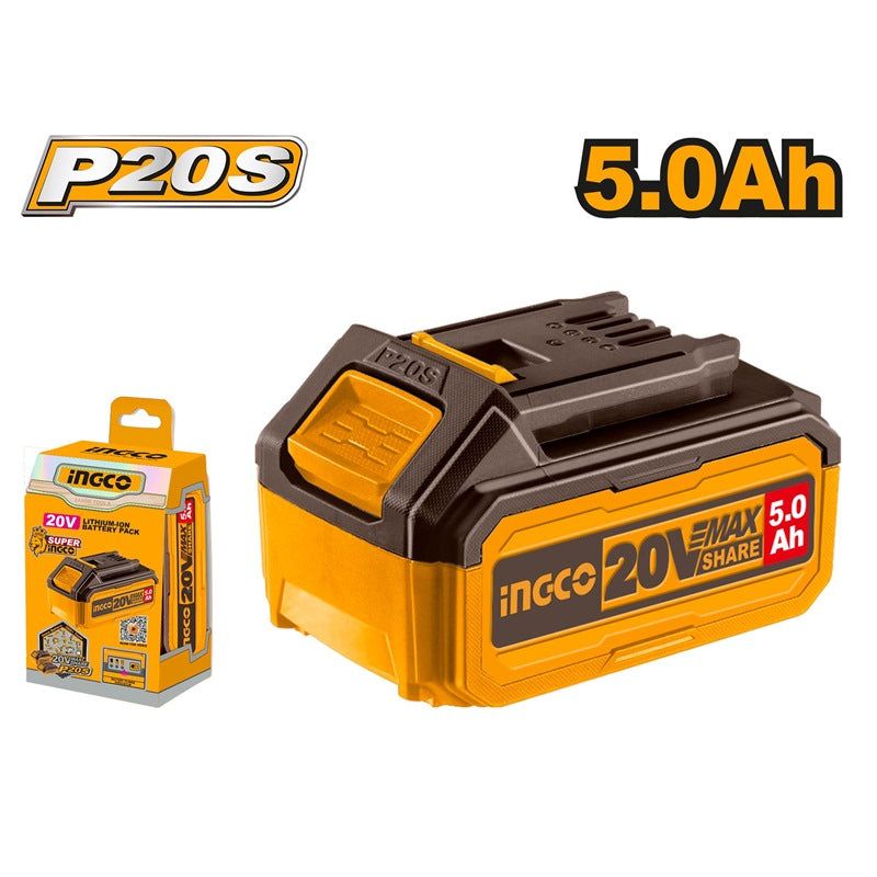 INGCO 20V Li-Ion 5.0Ah Battery FBLI20031